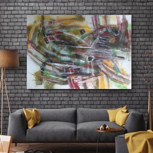 Absztrakt festmény az alkotótól - művészet - festmény - akril - Meska.hu
