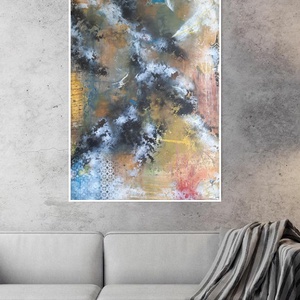 Absztrakt festmény az alkotótól - művészet - festmény - akril - Meska.hu