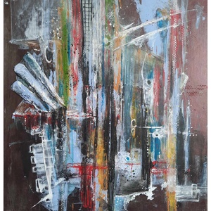 Absztrakt festmény az alkotótól, Művészet, Festmény, Akril, , MESKA