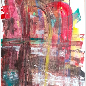 Absztrakt festmény az alkotótól - művészet - festmény - akril - Meska.hu