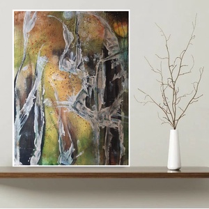 Absztrakt festmény az alkotótól - művészet - festmény - akril - Meska.hu