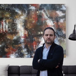 Absztrakt festmény az alkotótól - művészet - festmény - akril - Meska.hu