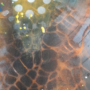 Absztrakt festmény az alkotótól bakeliten - művészet - festmény - akril - Meska.hu