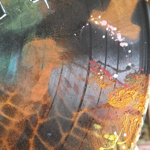 Absztrakt festmény az alkotótól bakeliten - művészet - festmény - akril - Meska.hu