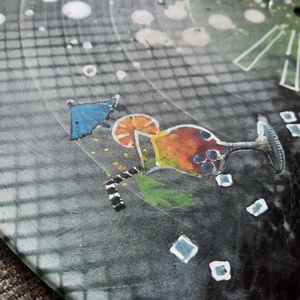 Absztrakt festmény az alkotótól bakeliten - művészet - festmény - akril - Meska.hu