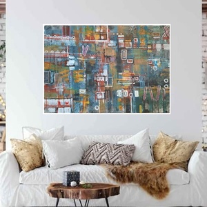 Absztrakt festmény az alkotótól - művészet - festmény - akril - Meska.hu