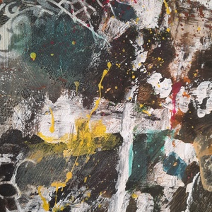 Absztrakt festmény az alkotótól Összetett dilemma - művészet - festmény - akril - Meska.hu