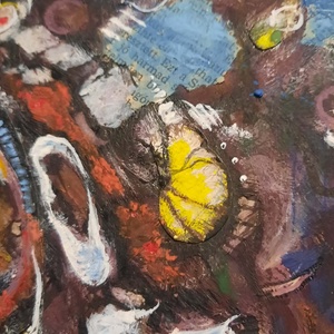 Olajpasztell kép az alkotótól Mesél az erdő - művészet - festmény - akril - Meska.hu