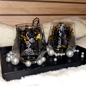 Gravírozott pohár - otthon & életmód - konyhafelszerelés, tálalás - tálalás - üveg & kancsó - Meska.hu