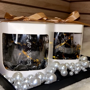 Gravírozott pohár - otthon & életmód - konyhafelszerelés, tálalás - tálalás - üveg & kancsó - Meska.hu