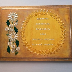 Jókívánságok ajándékba - művészet - festmény - akril - Meska.hu