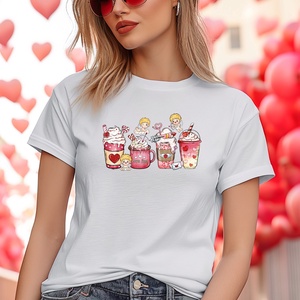 Édes Valentin, Valentin-napi Póló, Ajándék pároknak, szerelmeseknek, feleségnek, férjnek, szeretőnek, Romantikus Design, - ruha & divat - női ruha - póló, felső - Meska.hu