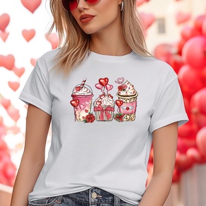 Habos Valentin, Valentin-napi Póló, Ajándék pároknak, szerelmeseknek, feleségnek, férjnek, Romantikus Design, - ruha & divat - női ruha - póló, felső - Meska.hu