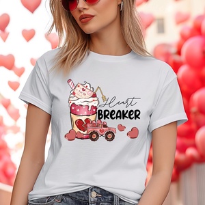 Szakítós Valentin-napi Póló, Ajándék pároknak, szerelmeseknek, feleségnek, férjnek, Romantikus Design, - ruha & divat - női ruha - póló, felső - Meska.hu