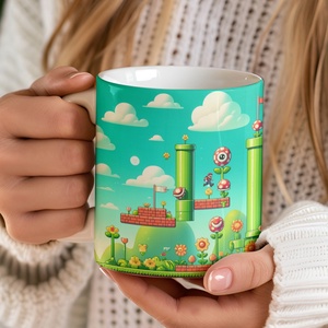 Super Mario Rajongóknak - Nintendo Super Mario Témájú Bögre Családi és Baráti Ajándékozáshoz - Meska.hu