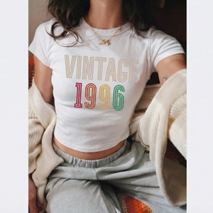 Vintage 1996 Szülinapi Póló � Retro 30. Születésnapi Ajándék Nőknek és Férfiaknak Fekete vagy Fehérben, Ruha & Divat, Női ruha, Póló, felső, , MESKA