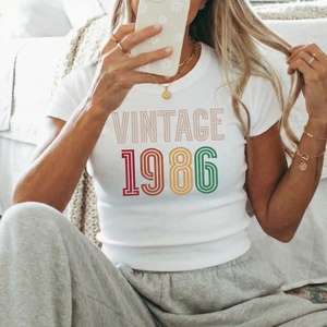 Vintage 1986: Újra 20, Rutinnal! � 40. Születésnapi Póló � Limitált Kiadású Ajándék, Ruha & Divat, Női ruha, Póló, felső, , MESKA