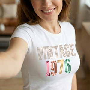 Vintage 1976: 50 Éve Eredeti � Retro Szülinapi Póló � Fél Évszázadnyi Vagányság - Meska.hu