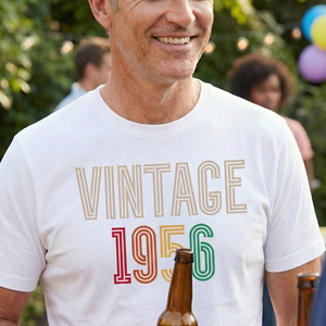 Vintage 1956: 70 Éve Eredeti � Retro Szülinapi Póló � Egy Történelmi Évjárat Ünneplésére, Ruha & Divat, Női ruha, Póló, felső, , MESKA