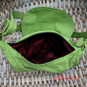 Zsengefű női Tarisznya - táska & tok - kézitáska & válltáska - tarisznya - Meska.hu