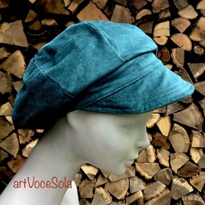 Türkizzöld laguna Sapka, Ruha & Divat, Sál, Sapka, Kendő, Sapka, Varrás, MESKA