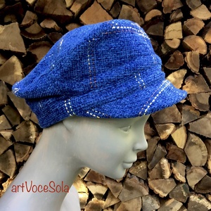 Kockás felhő Sapka, Ruha & Divat, Sál, Sapka, Kendő, Sapka, Varrás, MESKA