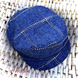 Kockás felhő Sapka - ruha & divat - sál, sapka, kendő - sapka - Meska.hu