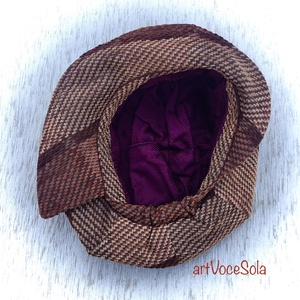 Kockás vándor Kalap - ruha & divat - sál, sapka, kendő - kalap - Meska.hu Kockás vándor Kalap - ruha & divat - sál, sapka, kendő - kalap - Meska.hu