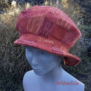 Narancskocka Kalap - ruha & divat - sál, sapka, kendő - kalap - Meska.hu