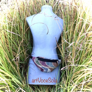 Játékos vonalak Övtáska - táska & tok - övtáska - Meska.hu