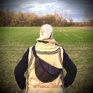 Szürkület  XL nagy Övtáska - Meska.hu