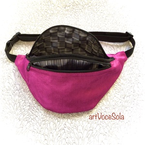 Rózsaszín köd nagy övtáska - táska & tok - övtáska - Meska.hu