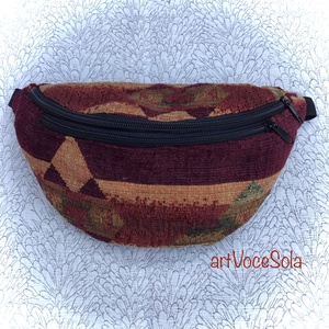 Törzsi jelek nagy Övtáska, Táska & Tok, Övtáska, Varrás, MESKA