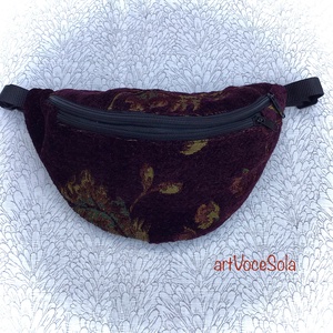 Lótuszvarázs nagy Övtáska, Táska & Tok, Övtáska, Varrás, MESKA