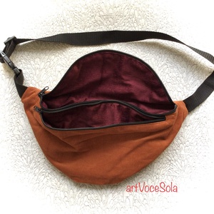 Mogyoróbokor XL nagy Övtáska - táska & tok - övtáska - Meska.hu