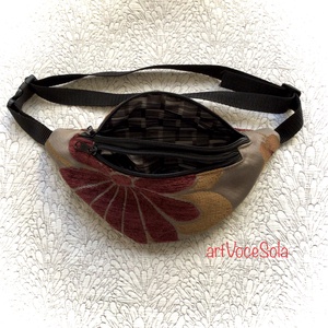 Virágzó szürkeség Övtáska - táska & tok - övtáska - Meska.hu