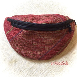 Vidám vonalak nagy Övtáska, Táska & Tok, Övtáska, Varrás, MESKA