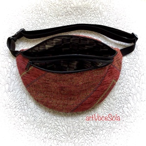 Vidám vonalak nagy Övtáska - táska & tok - övtáska - Meska.hu