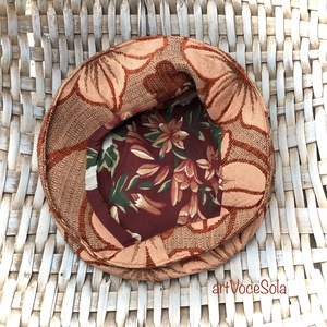 Narancs Tulipán Kalap - ruha & divat - sál, sapka, kendő - kalap - Meska.hu