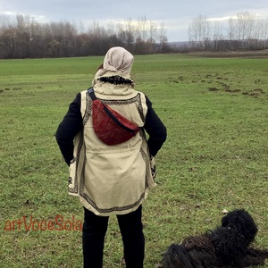 Szerelemvirágzás XL nagy Övtáska, Táska & Tok, Övtáska, Varrás, MESKA