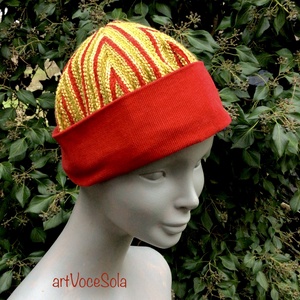 Vidámnapsugár  Sapka - ruha & divat - sál, sapka, kendő - sapka - Meska.hu