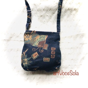 Tengervirágai- kicsi táska - táska & tok - kézitáska & válltáska - vállon átvethető táska - Meska.hu