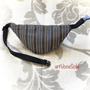 Föld és ég - csíkos Övtáska - táska & tok - övtáska - Meska.hu