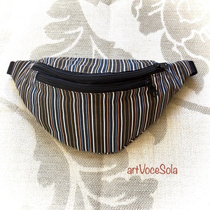 Föld és ég - csíkos Övtáska - Meska.hu