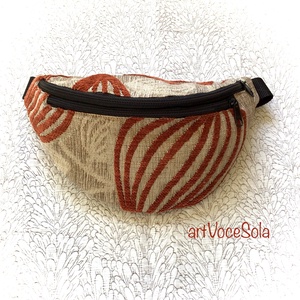 Mogyoróbokor- nagy Övtáska - Meska.hu