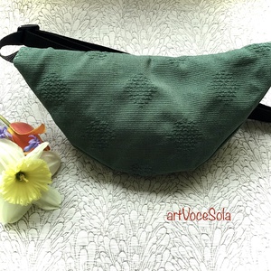 Zöldmező-övtáska - táska & tok - övtáska - Meska.hu