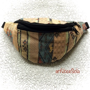 Törzsi jelek-mintás Övtáska, Táska & Tok, Övtáska, Varrás, MESKA