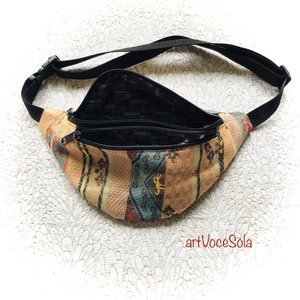 Törzsi jelek-mintás Övtáska - táska & tok - övtáska - Meska.hu