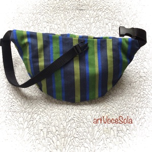 Vetésforgó - csíkos nagy Övtáska - táska & tok - övtáska - Meska.hu