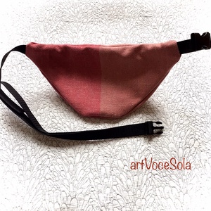 Kemping- vászon  Övtáska - táska & tok - övtáska - Meska.hu